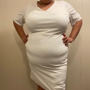 White dress